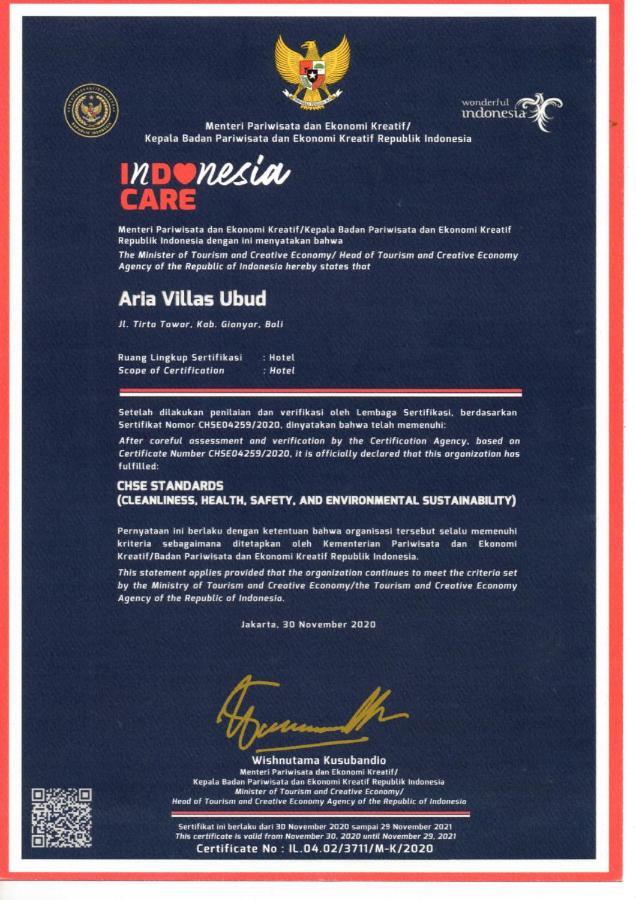 Aria Villas Ubud Екстер'єр фото